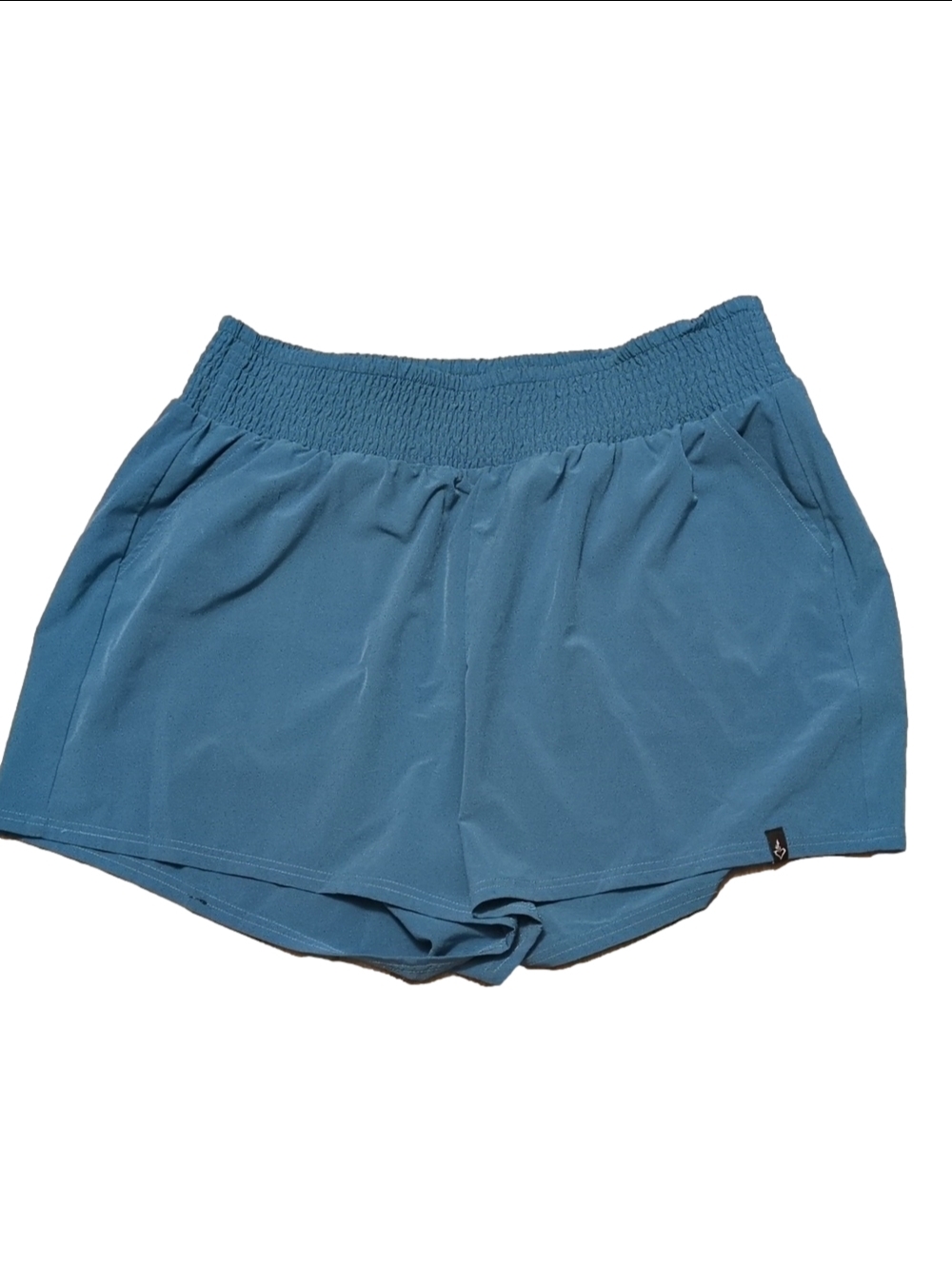 Happy Camper By Torrid Blue Stretch Woven Active Shorts Size 2